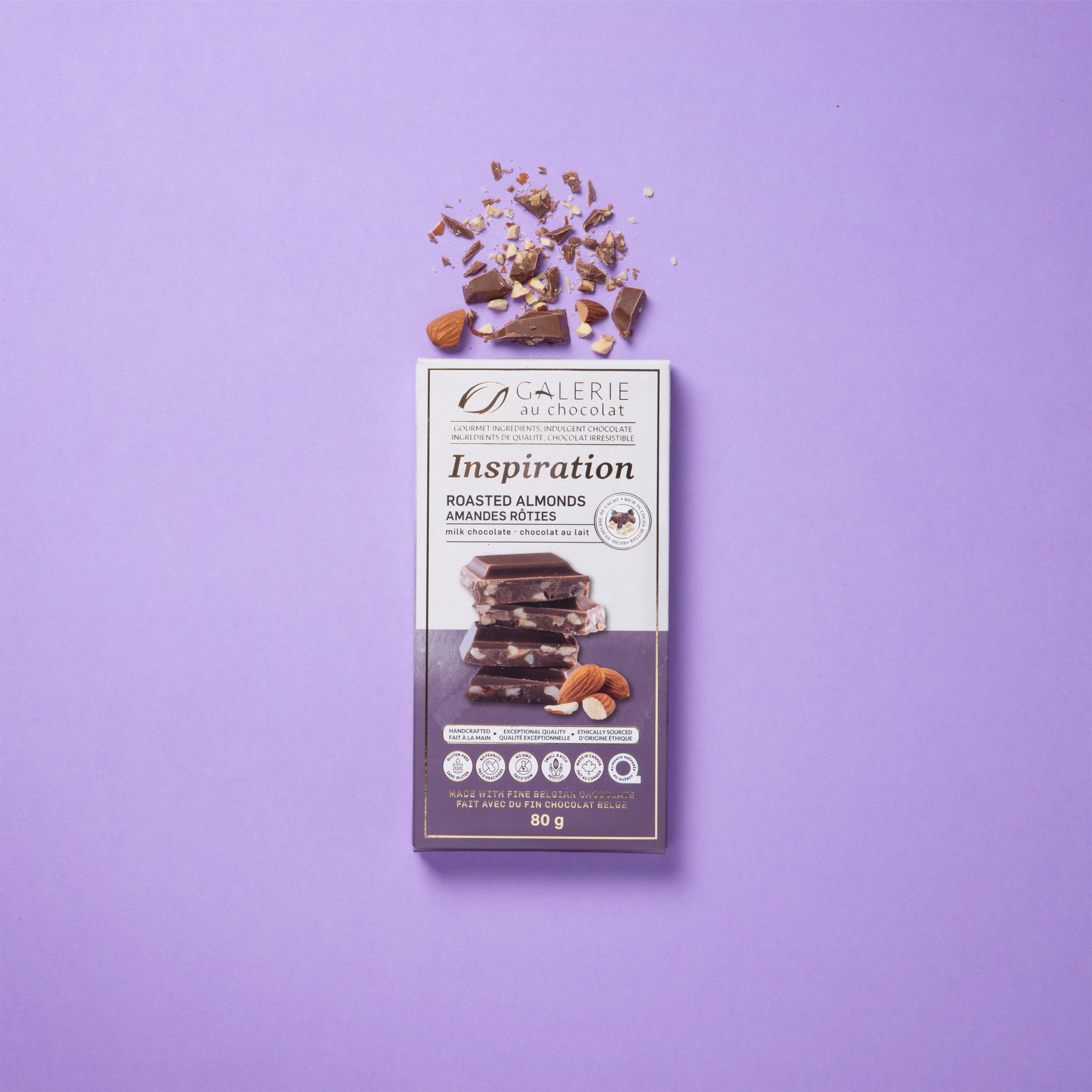 Inspiration Milk Chocolate Roasted Almonds